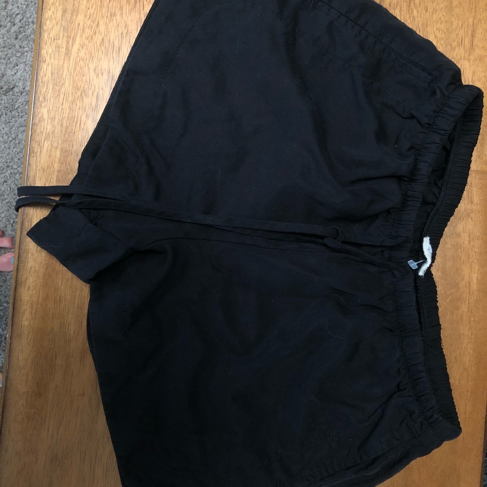 John Galt Black Lounge Shorts O/S Brandy Melville